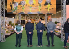 Het “Rataplan” met v.l.n.r. Joey Stalman, Jan Ekelmans, Martien Komen en Ad van der Knaap.